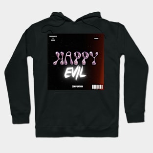 Happy Evil v2 with back print Hoodie